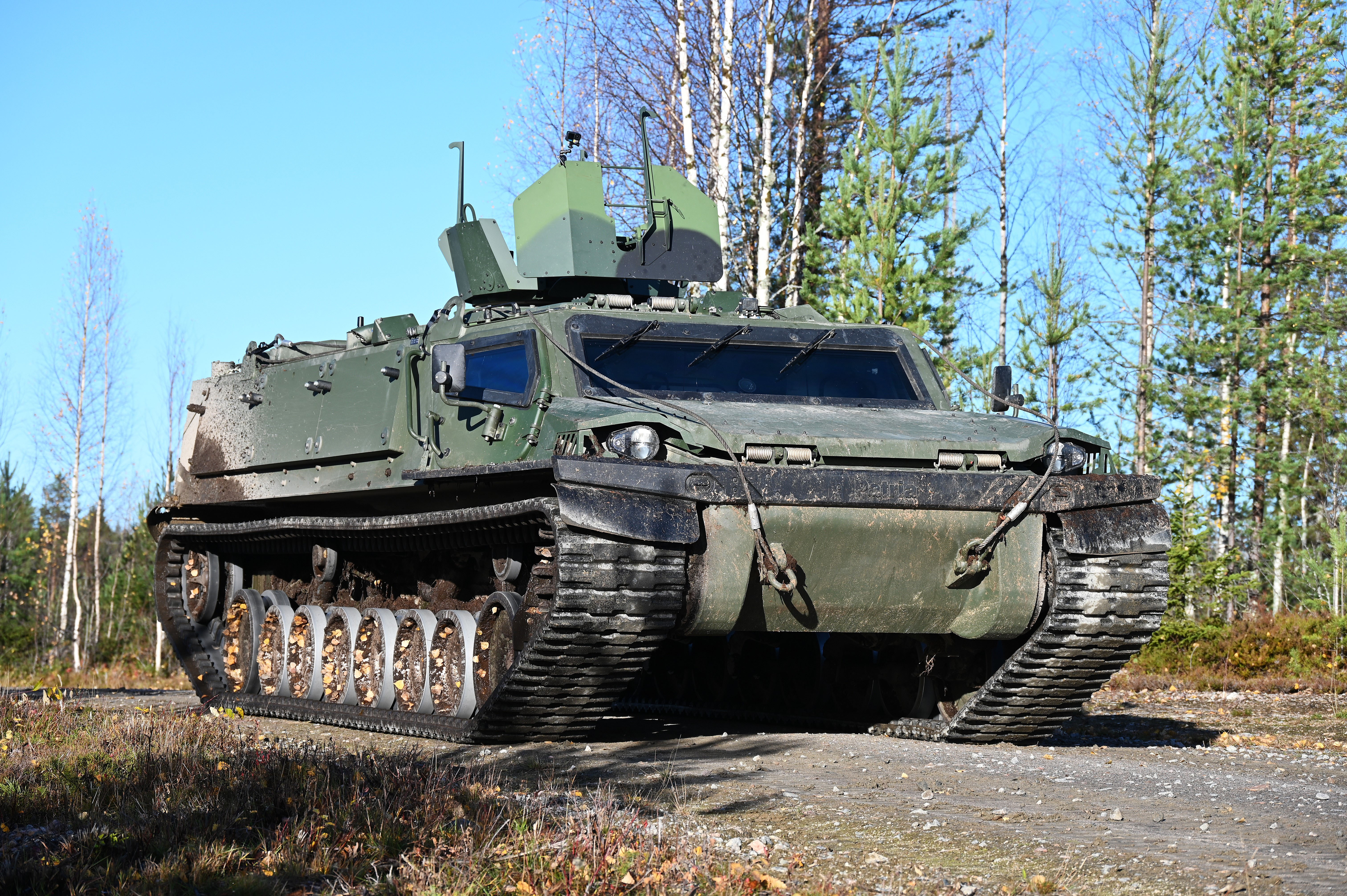 Patria Trackx -tela-ajoneuvo