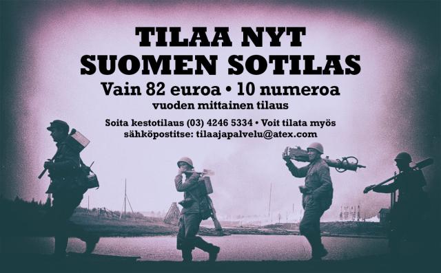 Tilaa nyt Suomen Sotilas
